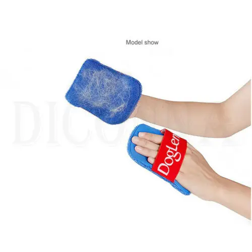 Перчатка для груминга домашних животных массажная варежка вычесывания шерсти