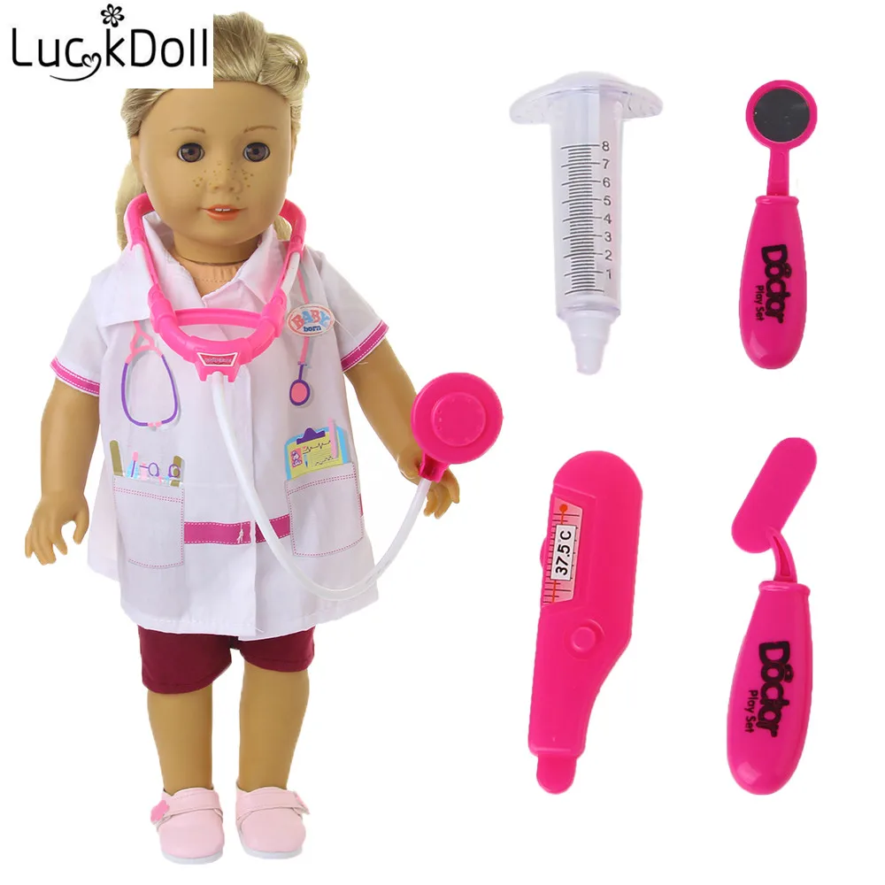 Кукла кукла LUCKDOLL пластиковая 18 дюймов американская 43 см аксессуары для одежды