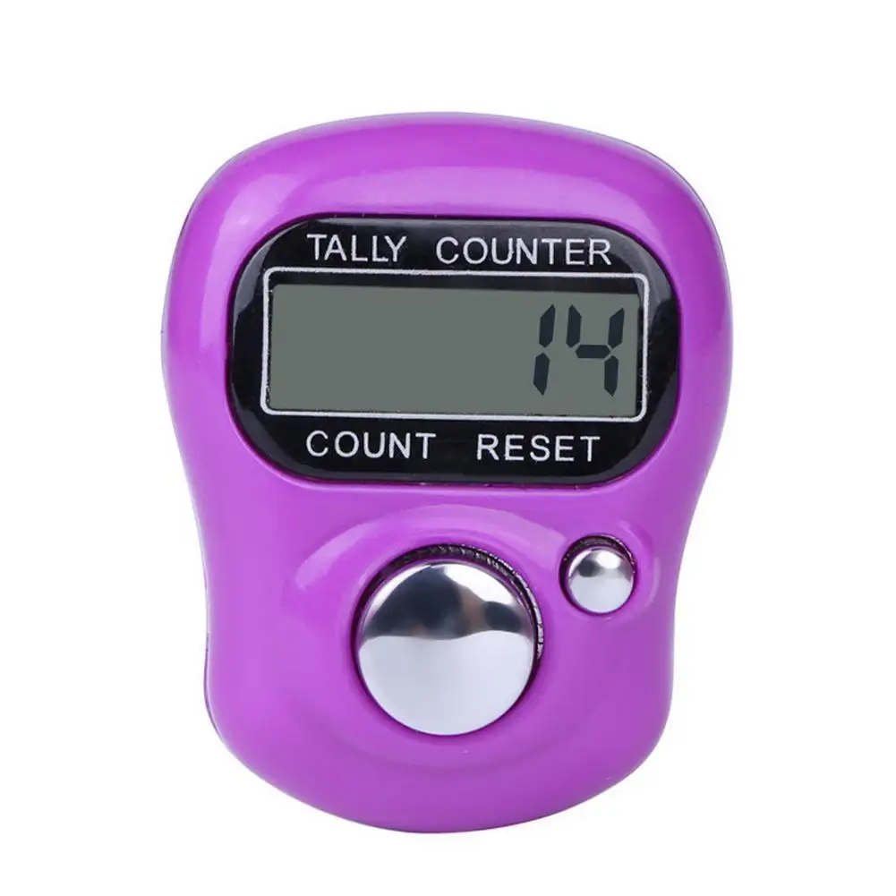 Новинка Высокое качество мини стежка маркер и ряд Палец счетчик ЖК электронный