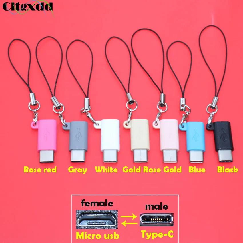 Cltgxdd Micro USB Женский Тип C Мужской кабель адаптер Зарядка Синхронизация данных Поддержка OTG USB конвертер для samsung Xiaomi huawei