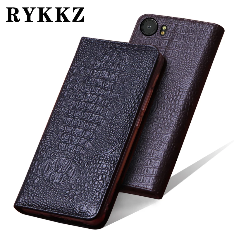 RYKKZ Натуральная кожа откидная крышка для Blackberry KEYone DTEK70 сотовый телефон чехол BBB100 4