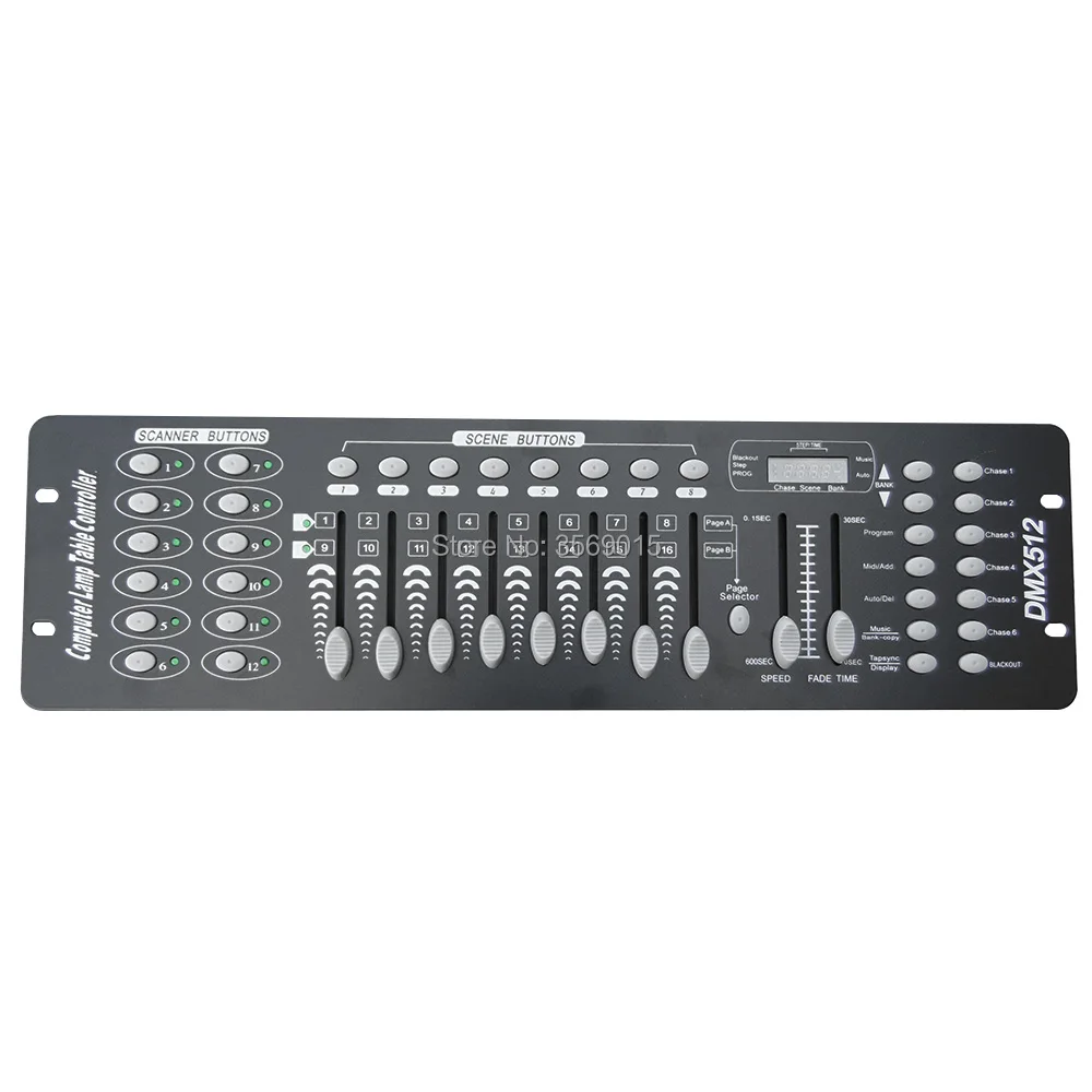 192 DMX контроллер диджей оборудование DMX 512 консоль сценическое освещение для светодиодный