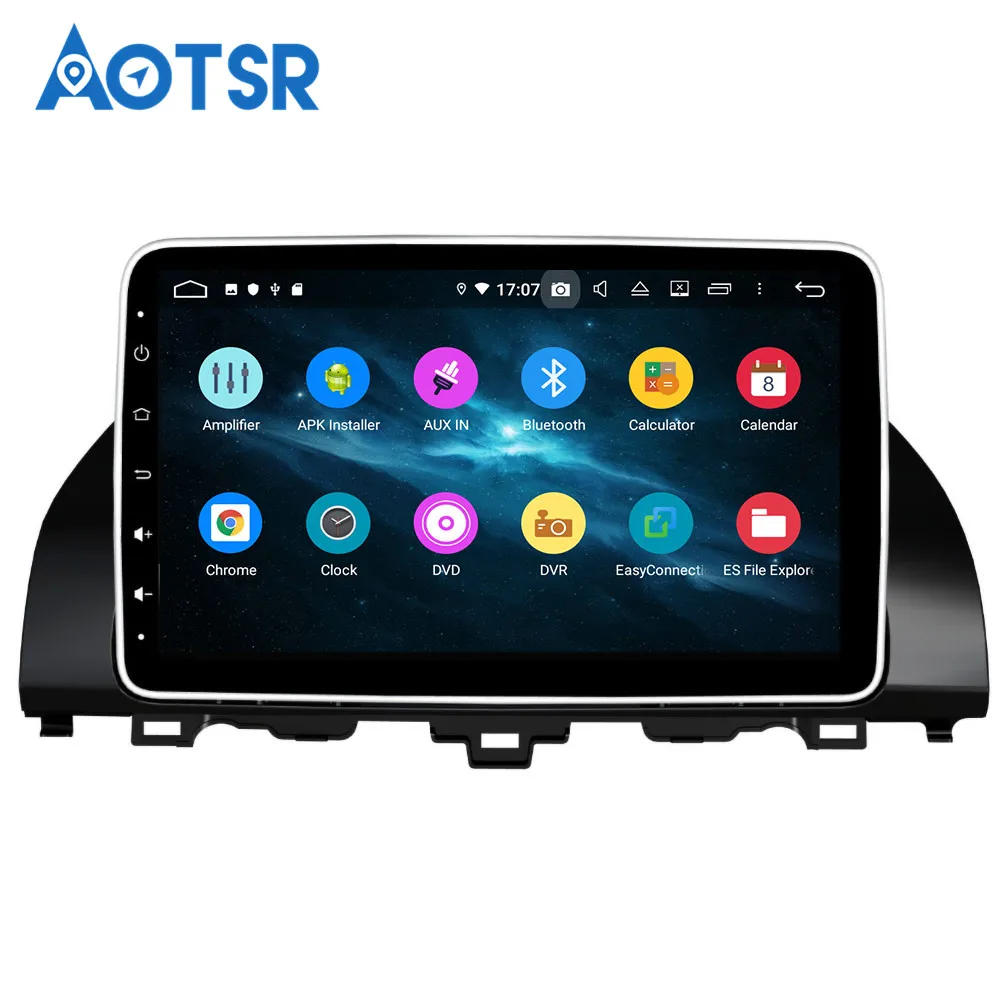 Android 9 4G+ 64G Автомобильный gps навигатор для Honda Accord tenth мультимедийный автомобильный DVD головное устройство радио магнитофон стерео DSP