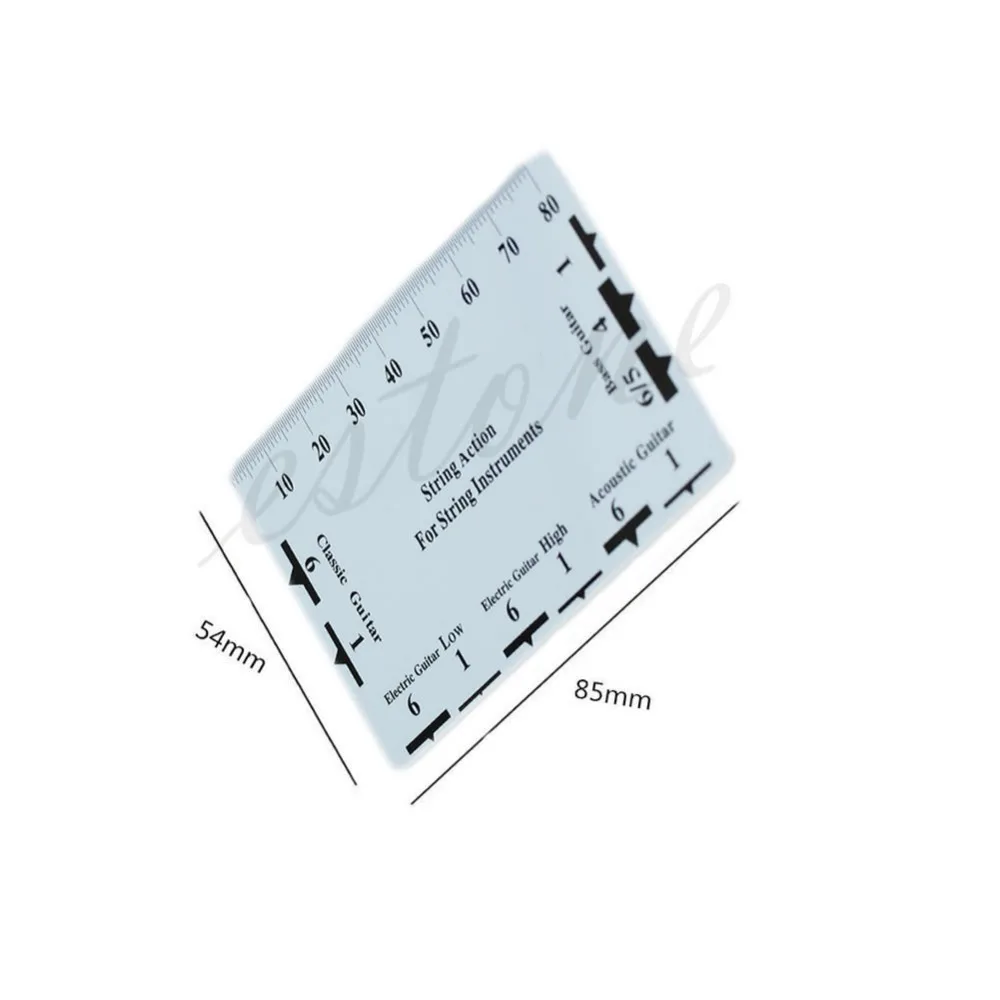 B39 1 шт. гитарная струнная измерительная линейка измерительный инструмент бас