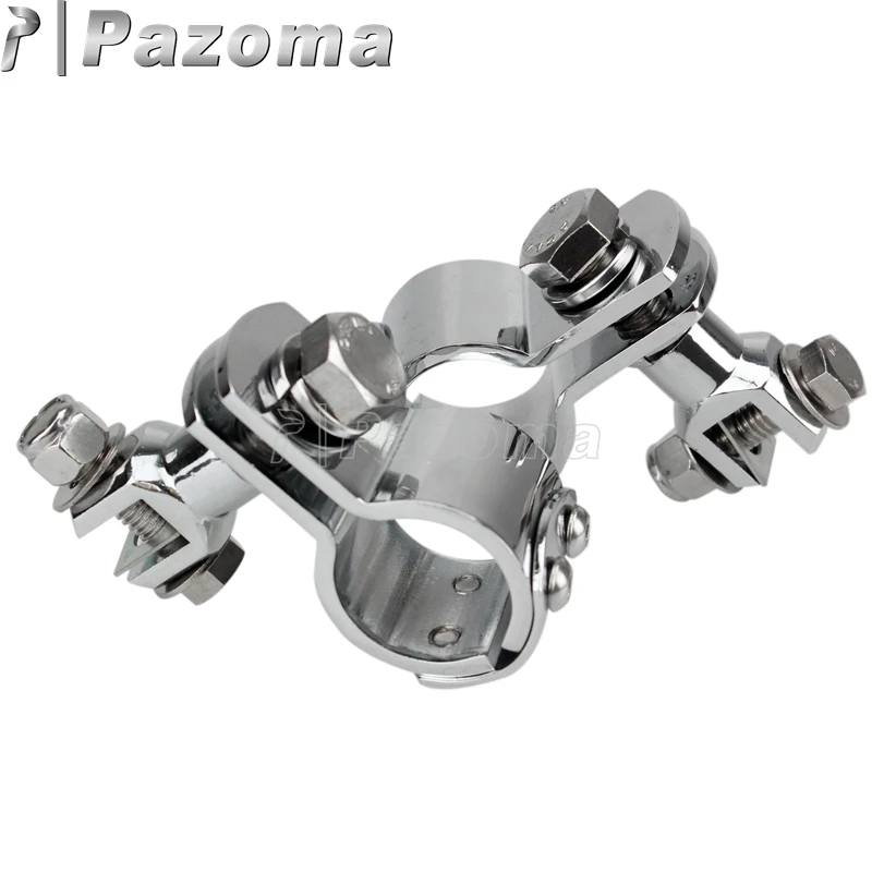 Крепежные зажимы хромированные 1 1/4 &quot1 1/2&quot 1/8 &quotдля крепления ножек двигателя