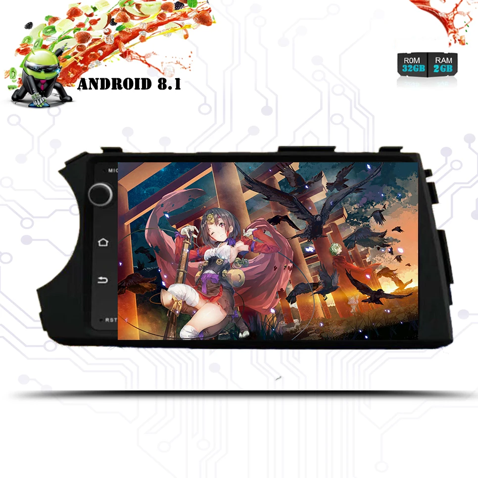 Восьмиядерный Android 9 0 автомобильный dvd плеер радио для Ssang yong Ssangyong Actyon Kyron 2005 2013 с GPS