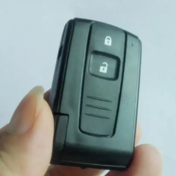 Чехол для дистанционного ключа с 2 кнопками TOYOTA PRIUS COROLLA VERSO логотипом + лезвие