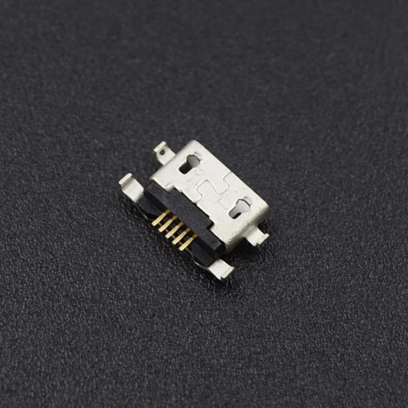 50 шт потребительских упаковок для микро USB 5pin типа B гнездовой разъем для HuaWei lenovo телефона Micro USB разъем 5-контактный разъем зарядки