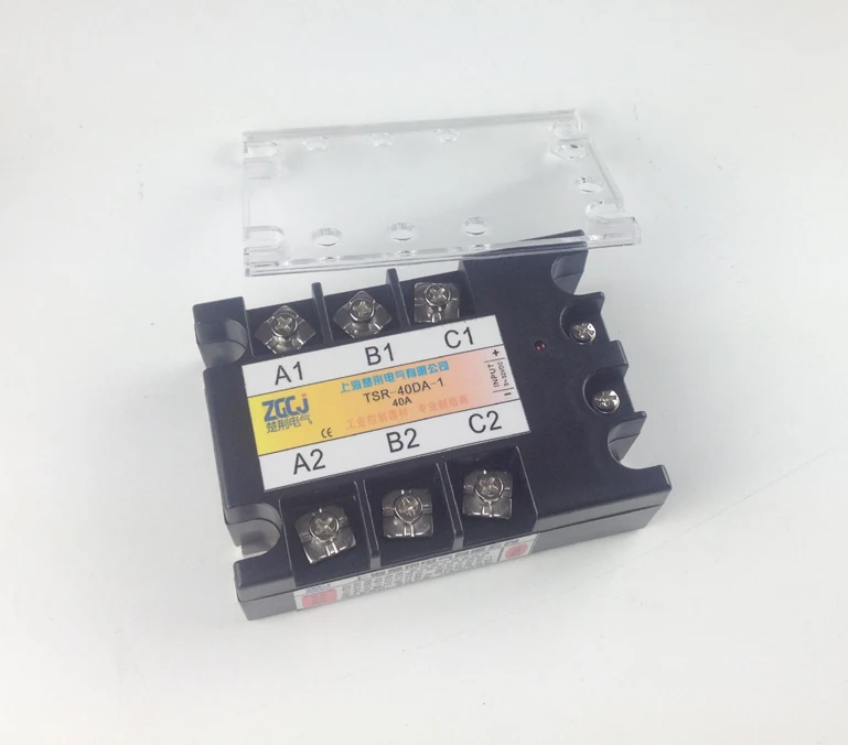 Бесплатная доставка! Трехфазное твердотельное реле DC-AC трехфазный регулятор