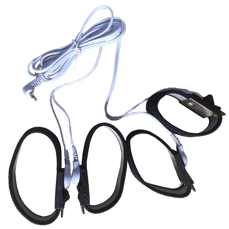 Физиотерапия здоровье 4pcs проводящий петух кольца поражение электрическим током