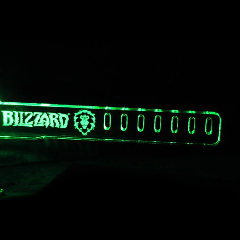 Горячий зеленый для Allianc LED светящийся компьютерный офисный основной короб PCI