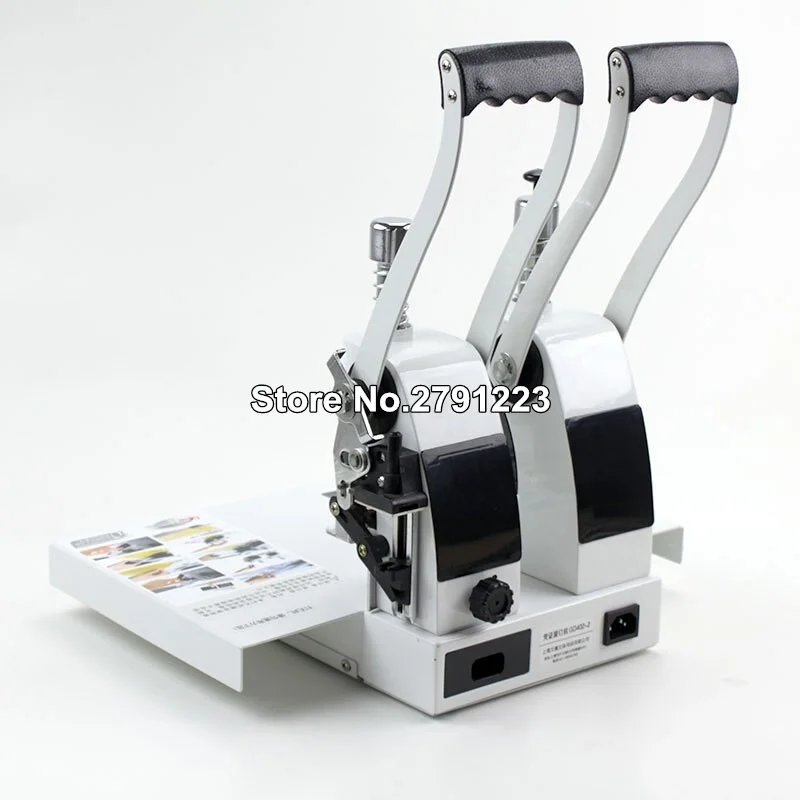 Сварочная машина для переплетения/пробивки 4 см электрическая перфорация