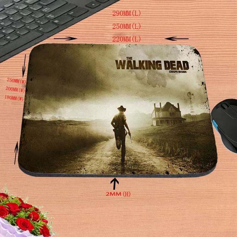 Роскошная печать 4 шт. Ходячие мертвецы не открывать его ноутбук Специальный