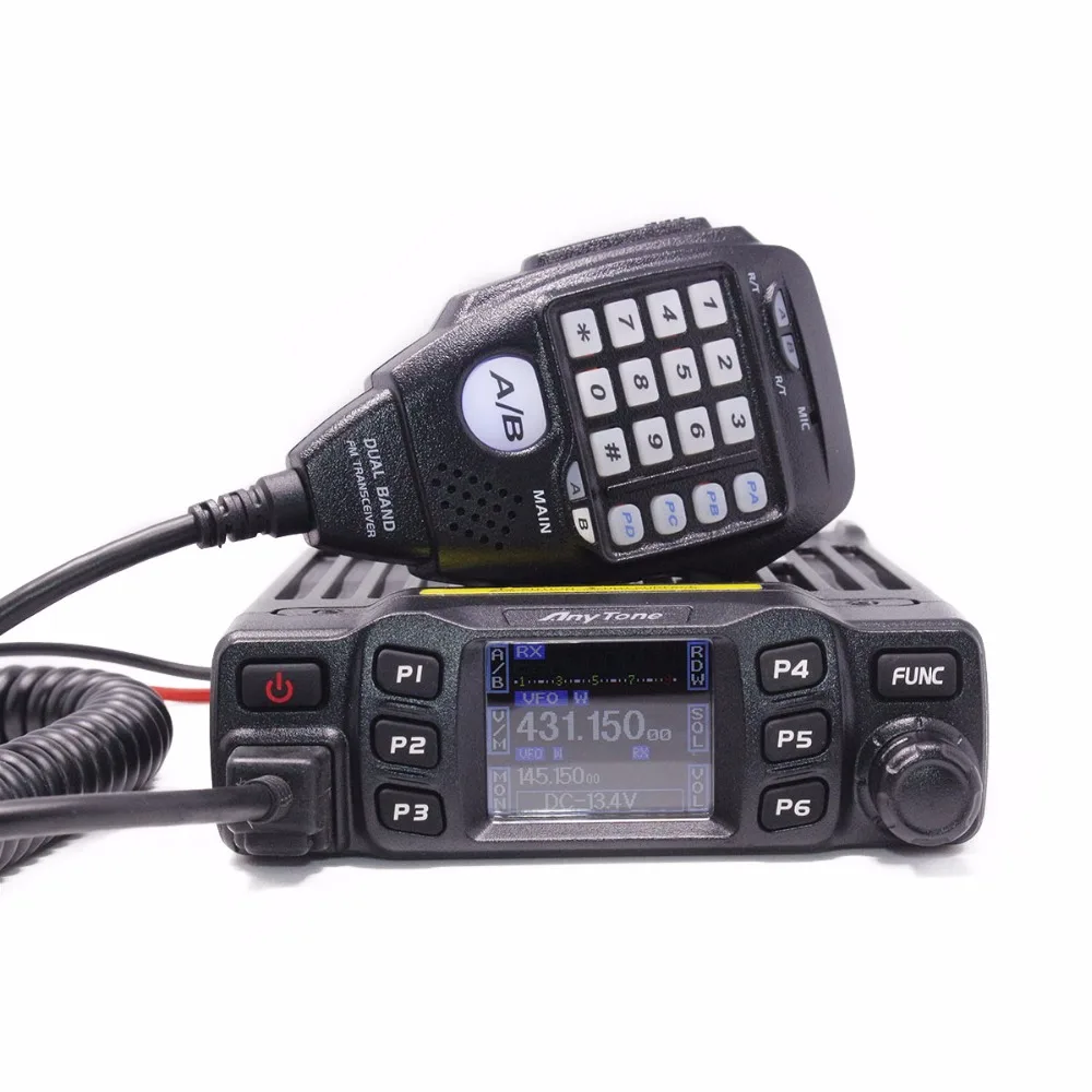 Двухдиапазонная Мобильная рация VHF:136 174 МГц UHF:400 480 МГц|Рации| |