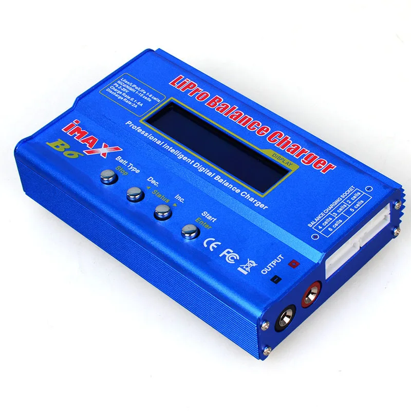 IMAX B6 80 Вт 6A зарядное устройство Lipo NiMh Li Ion Ni Cd RC батарея баланс цифровой Dis AC