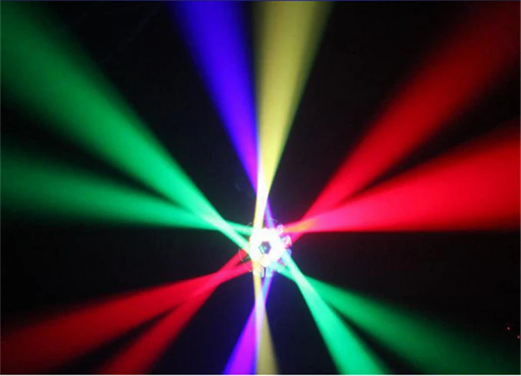 Светодиодная мини лампа 4 в 1 6*15 Вт DMX512 с движущейся головкой|moving head light|beam lightparty