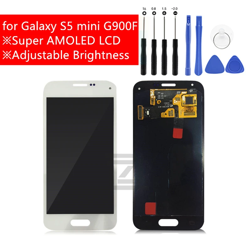 ЖК дисплей для SAMSUNG Galaxy S5 Mini G800 дигитайзер сенсорного экрана в сборе G800H запасные