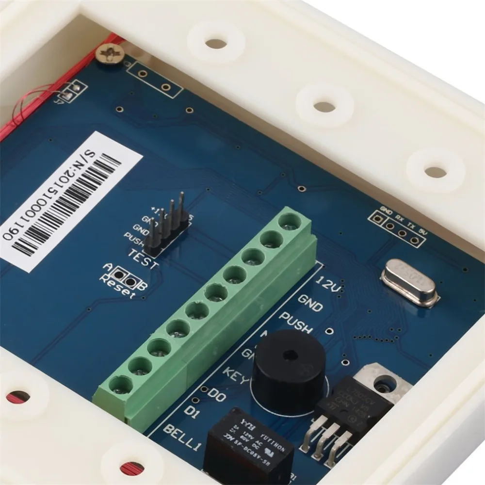 Электронная система безопасности RFID входной двери Система контроля доступа с 10