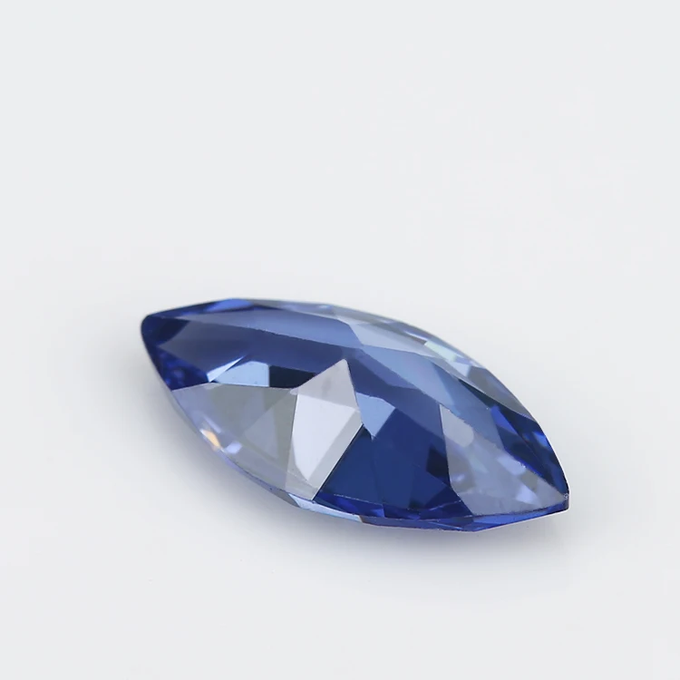 

50PCS 1.5x3~10x20mm Marquise Shape Dark BLue AAAAA Loose stone Cubic Zirconia CZ Gems Machine Cut For Jewelry DIY Stone