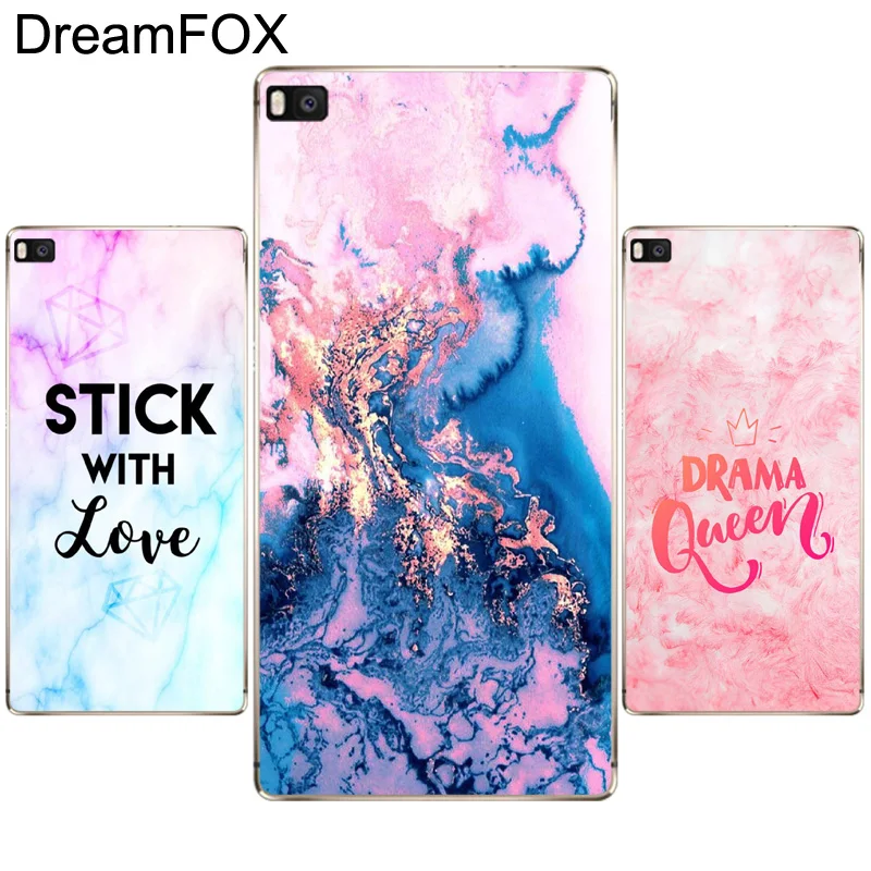 DREAMFOX M342 Мягкий силиконовый чехол из ТПУ с мраморной королевой для huawei P8 P9 P10 Lite Plus