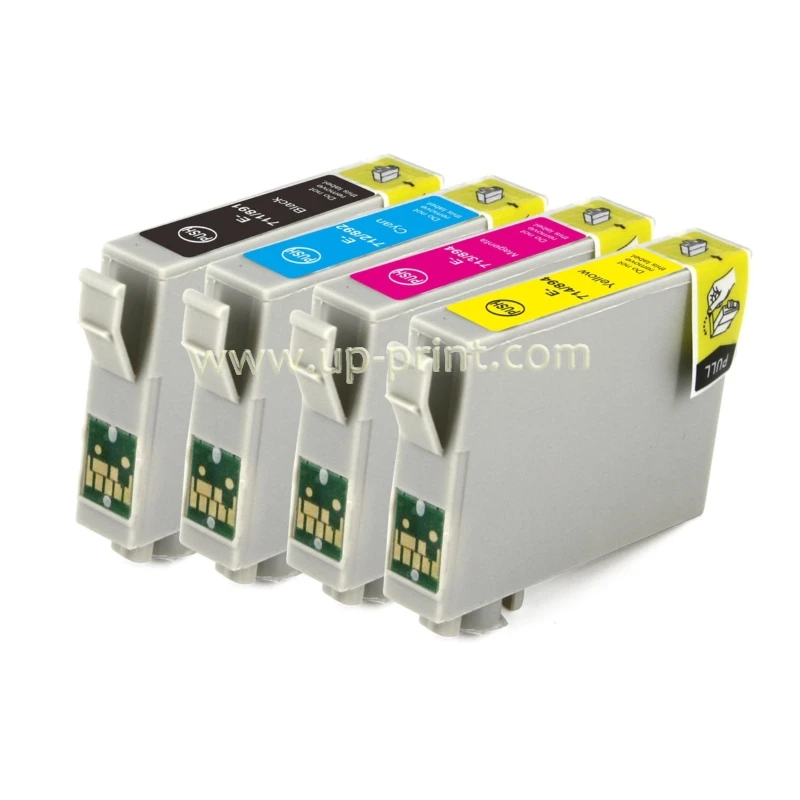 4 x T0711 891 совместимые чернильные картриджи для Epson Stylus D78/D92/DX7000F/DX5000/DX4050/4000/4400/4450 S20/S21