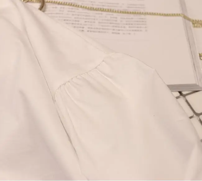 2020 Новейшие женские бандажные банты с пышными рукавами нарисованная веревка