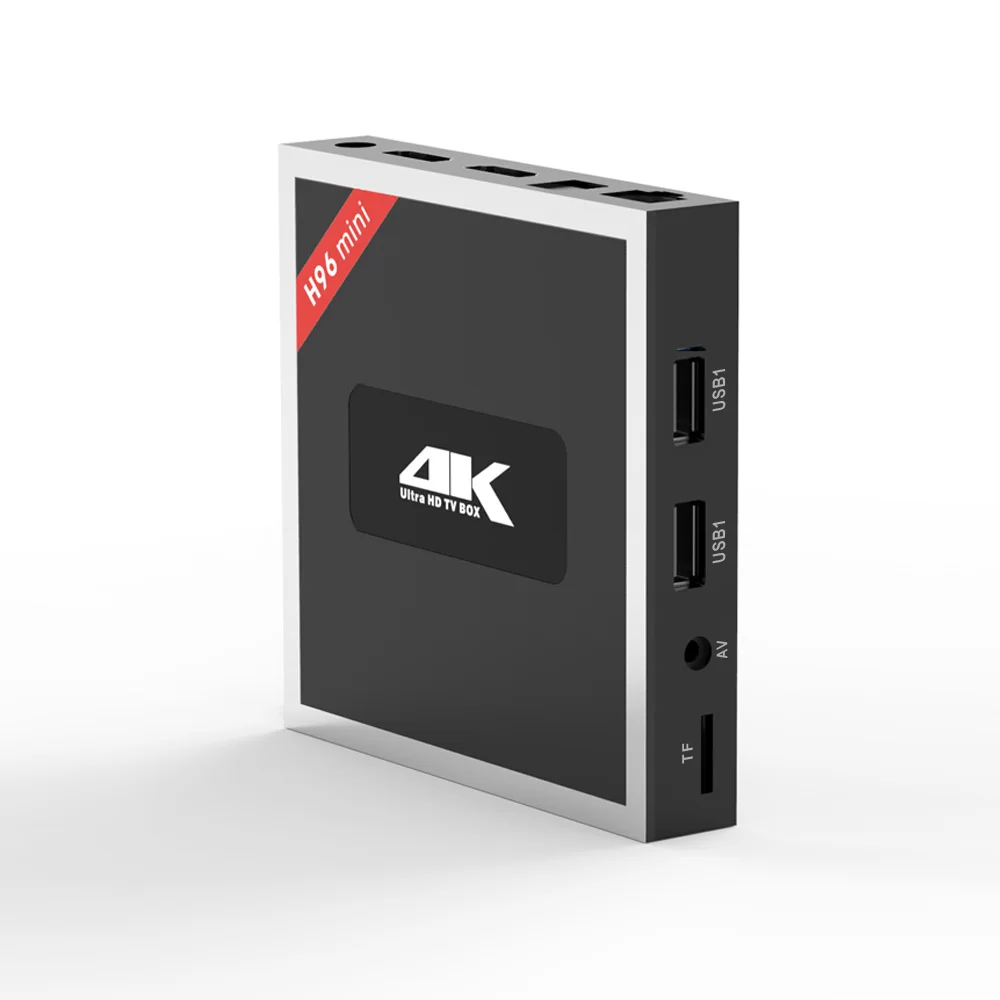 H96MINI TV Box 2G di RAM 16G ROM Amlogic T962E Восьмиядерный 4 K HD BT Android 7 1 Controllo Vocale Smart Media|ТВ-приставки