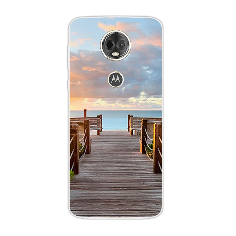 6 0 &quotдля Motorola E5 Plus E 5 полностью защитный чехол для телефона MOTO E5Plus прозрачный