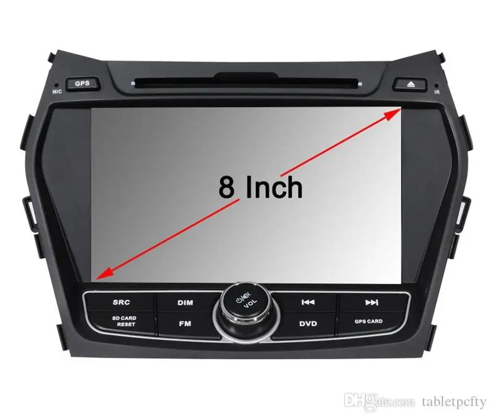Автомобильный DVD плеер 8 &quotс GPS(opt) стерео аудио радио USB/SD AUX BT/TV головное