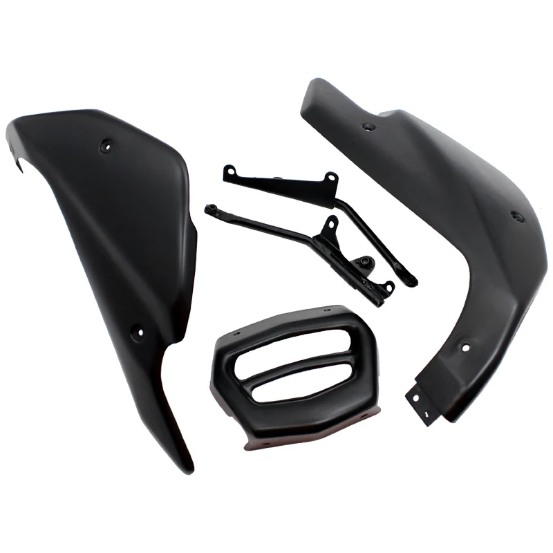 Nuoxintr матовый черный для Yamaha FZ1 FAZER 2006-2013 07 08 09 10-12 спойлер монтагефертиг mit Haltesatz спойлер для мотоциклов
