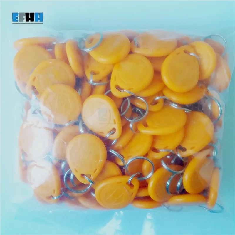 125 кГц TK4100/EM4100 идентификационные брелоки RFID тег для ключей только для чтения в картах контроля доступа