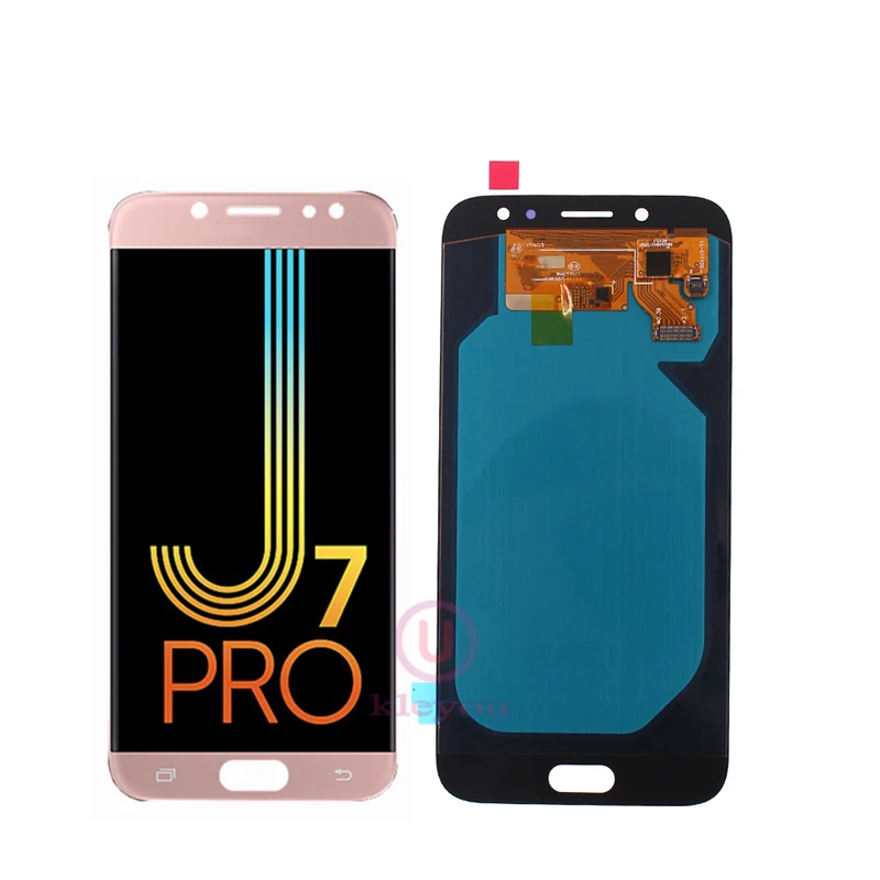 Активно-матричные осид для samsung Galaxy J7 Pro 2017 J730 J730F ЖК-дисплей Дисплей с Сенсорный