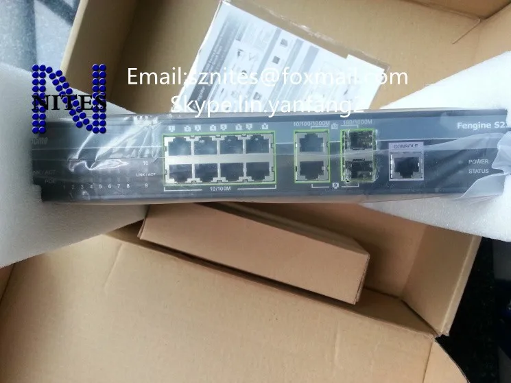 Original FH S2208ME-PAF-AC 8 port gigabit POE Switch for AP Cameras and closed circuit | Мобильные телефоны и аксессуары