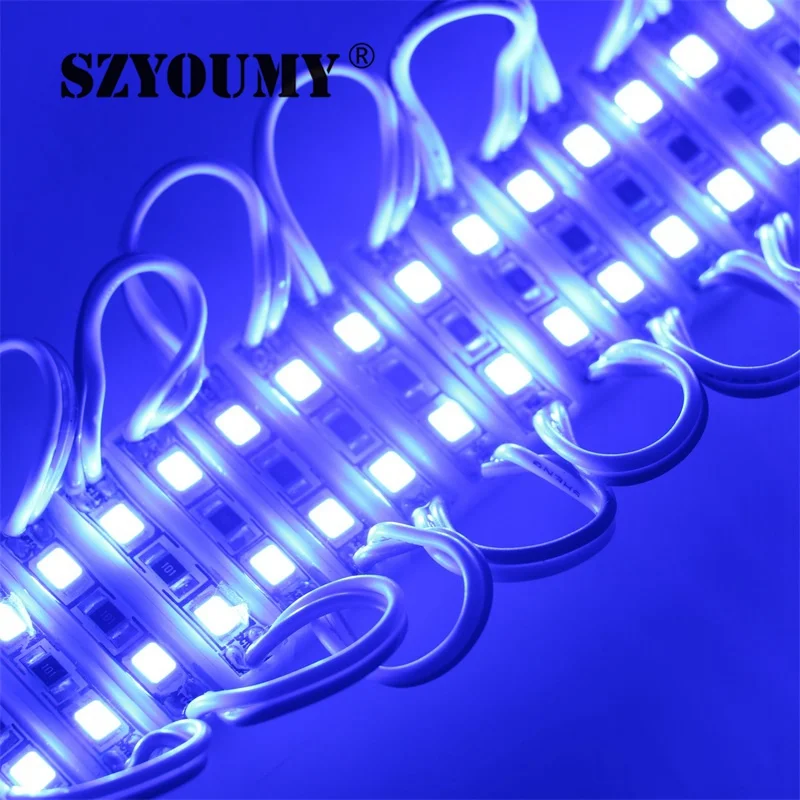 

SZYOUMY 3000pcs/Lot LED Module For Channel Letter Or Advertising Led Sign 2 LED SMD 2835 Waterproof IP65 12V DHL Shipping