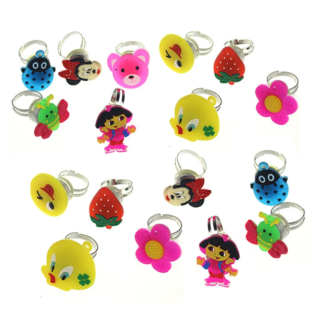 1 шт. мягкое резиновое кольцо светящееся игрушка для детей взрослых прекрасный