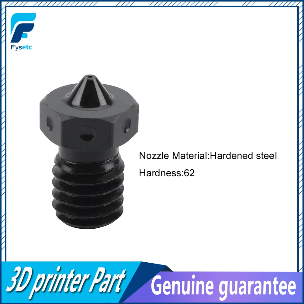 Высококачественные насадки V6 из закаленной стали для высокотемпературной 3d