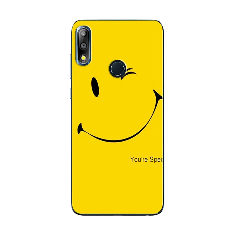W61 Милый модный чехол для телефона Zenfone Max M2 ZB633KL Animal Love Heart задняя крышка для Zenfone Max Pro M2 ZB631KL чехол-бампер - Цвет: W61