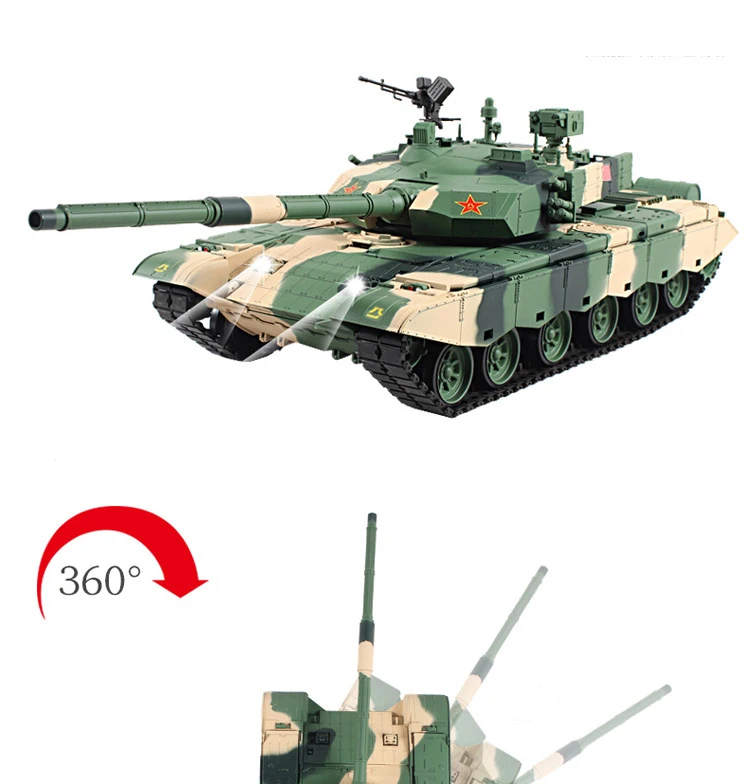 1:16, обновленная версия, Радиоуправляемый танк, Китай, основной боевой тип, 99 танк, модель дистанционного танка, трек, звездочка, боевой танк, детская игрушка, подарок