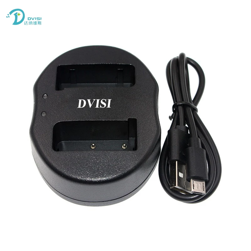 2 шт. встроенная батарея с USB портом и двойным зарядным устройством|en el9a battery|en