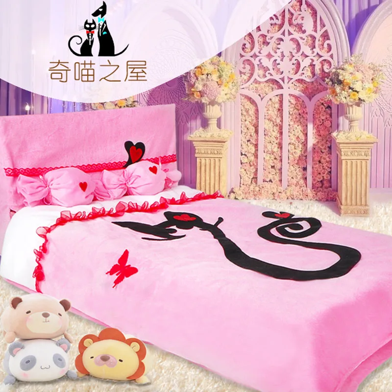 Cateleya 60 см кукольные покрывала и пижамы BJD мебель - Цвет: Bed Covers