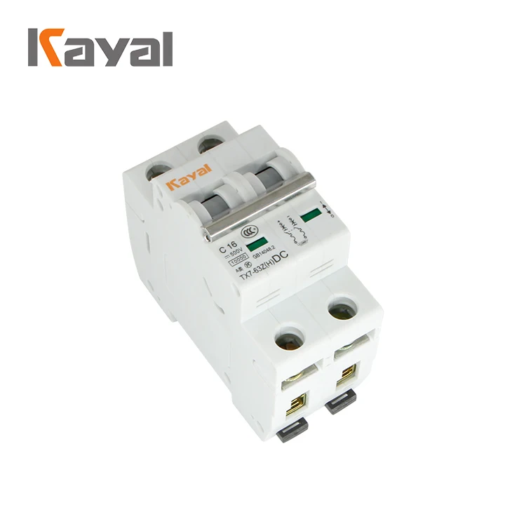 Genuinel Kayal DC L7 250 в 500 в 750 В 1000 в бытовой автоматический выключатель 1 2 3 4 P Тип C Мини автоматический выключатель 1200 в Mcb