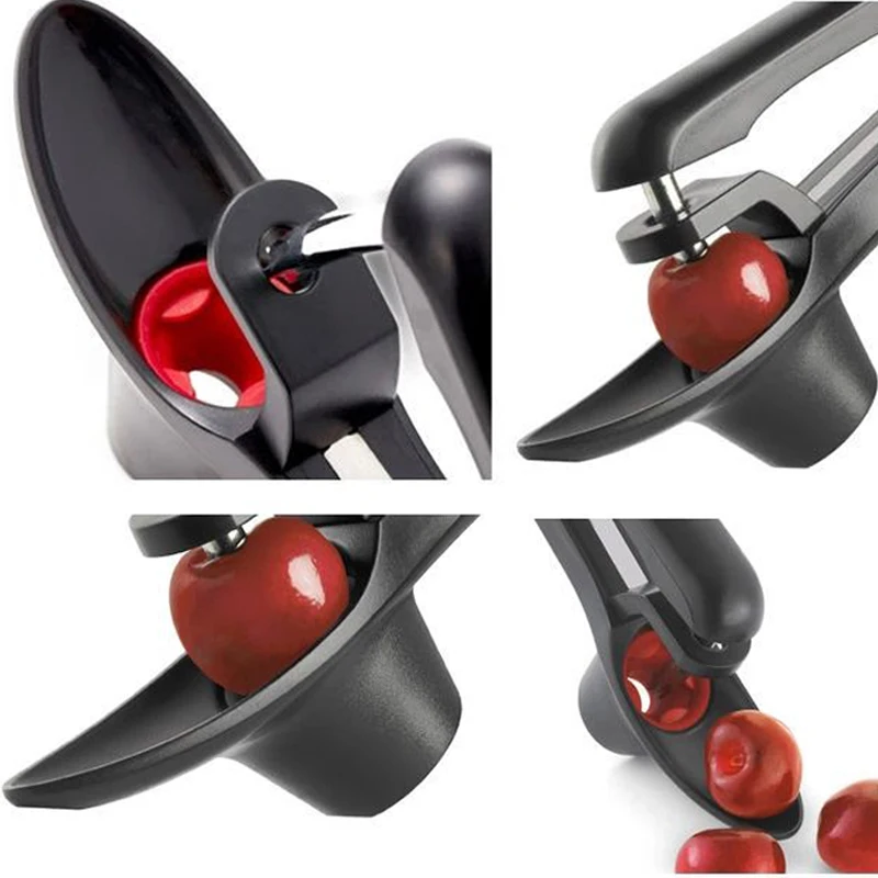 Kitchen Gadgets 2018 Fruit Remove The Core with Food-grade Silicone Cup Space-saving Lock Design Lengthened Splatter Shield | Дом и сад
