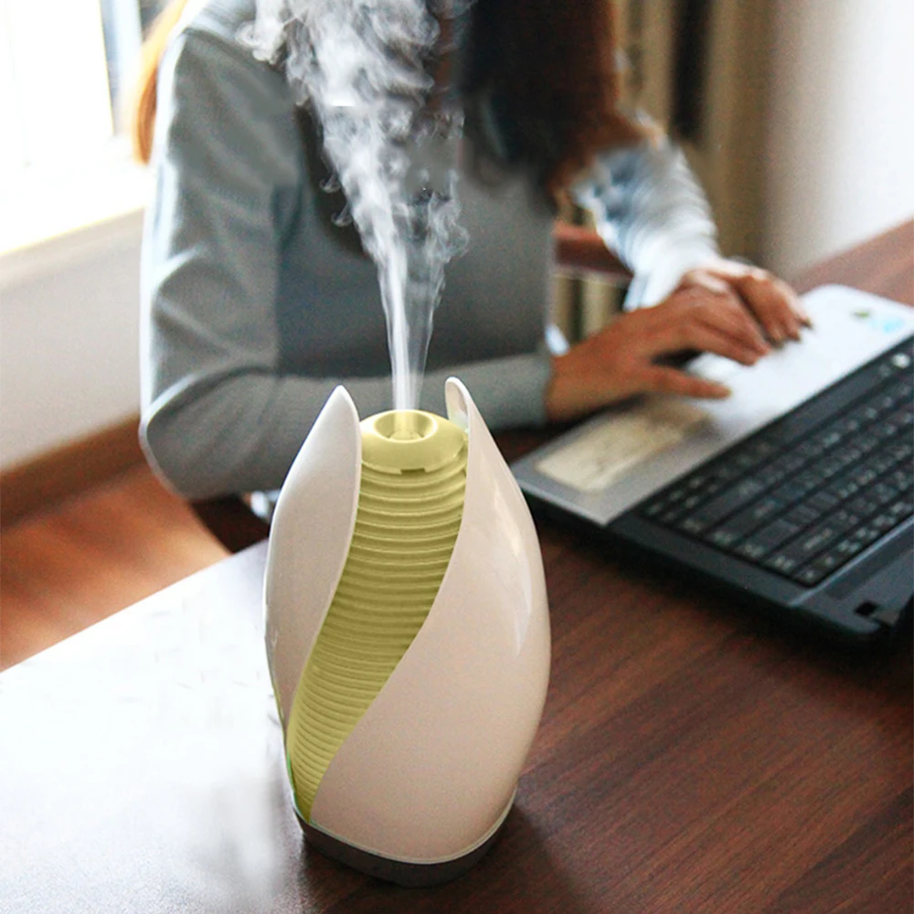 2019 Drop Shpping White 18PCS Simple Modern Aromatherapy Machine Ultrasonic Air Humidifier Creative Mini Living Room Dry | Бытовая