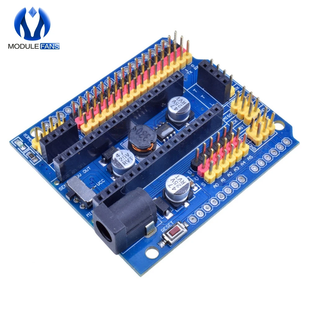 Модуль расширения для Arduino Nano v3.0 3 0 I/O IO модуль защиты микродатчика Uno R3 Leonardo one|uno
