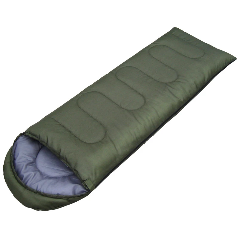 Army Green Теплый, Погодный, открытый спальный мешок, портативный, водонепроницаемый, компактный, легкий для кемпинга, походов, альпинизма, палатки, коврик для гамака, коврик - Цвет: Army Green