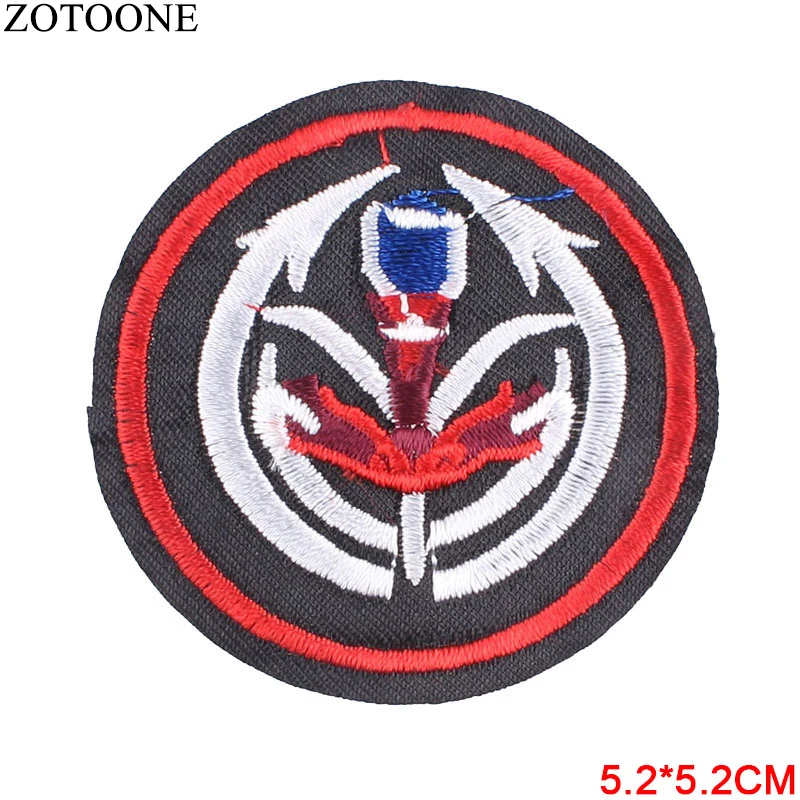 ZOTOONE 1 шт. кошка череп брови Фламинго нашивка с клубникой вышивкой