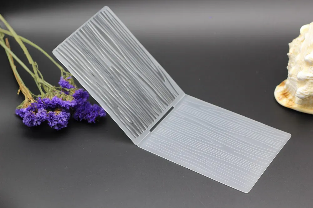 AlinaCraft пластиковая папка для тиснения ствол дерева боле зерна сделай сам конверт