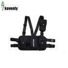 Модная нагрудная сумка для мужчин, поясная сумочка ins, функциональная тактическая Холщовая Сумка через плечо с застежкой-молнией, B42