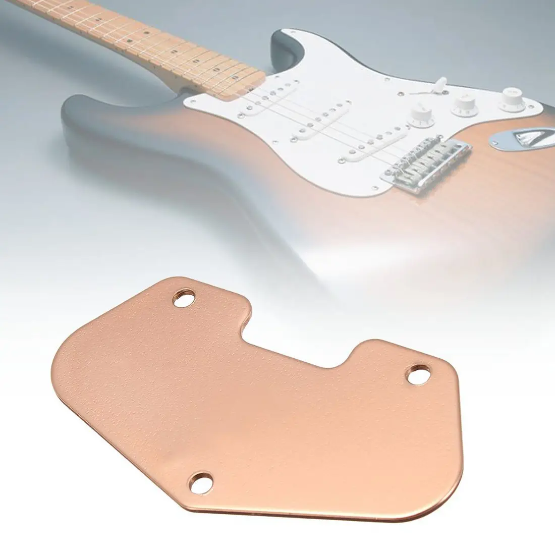 Железная электрическая гитара пикапа опорная пластина для Tele Strat медный