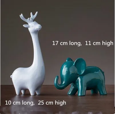 

Nordic creative home crafts decoration, living room desktop room decoration, wine cabinet animal jewelry, birthday gift